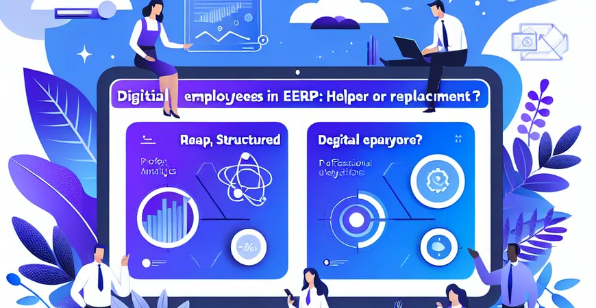  数字员工在ERP中的角色：助手还是替代？